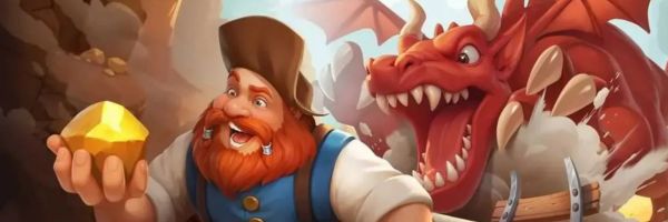 Dragonia Casino banner listing its game studios